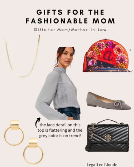 Gifts for mom - these are perfect for the fashion loving mom! A classic handbag, a statement handbag, trendy gold earrings and a timeless gold chain necklace among other things!  - gift ideas for mom - gifts for mom - gifts for mother in law - gift guide for mom 

#LTKHoliday #LTKGiftGuide #LTKunder100