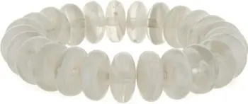 Nordstrom Bold Disc Beaded Stretch Bracelet | Nordstrom | Nordstrom