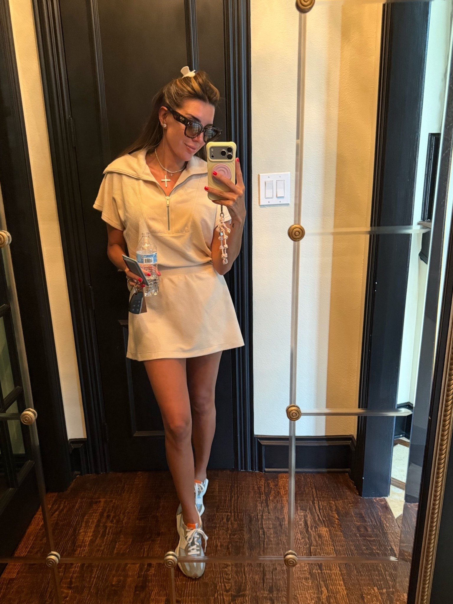coffee date with a friend 🤍 wearing small in both!

My @Spanx code is MORGANH15 for 15% off plus free shipping on first order!

#LTKootd #LTKdayinmylife