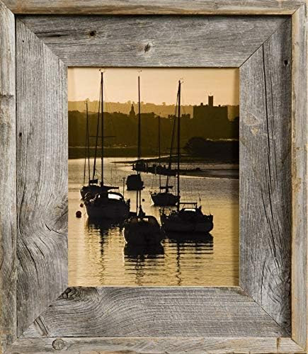 MyBarnwoodFrames - Lighthouse Series Reclaimed Barn Wood 5x7 Picture Frame (2.75 Inch Frame Width... | Amazon (US)