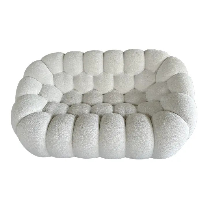 Roche Bobois Bubble Curved 2.5 Seat Sofa | Chairish