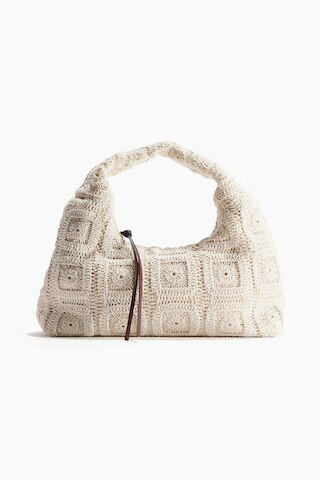 H & M - Crochet-Look Handbag - White | H&M (US + CA)