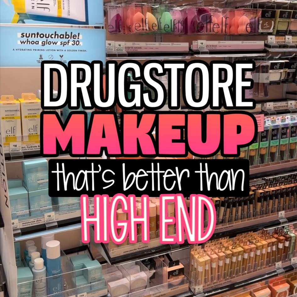 DRUGSTORE MAKEUP THAT’S BETTER THAN HIGH END

#LTKbeauty