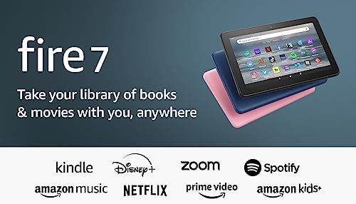 Amazon Fire 7 tablet, 7” display, read and watch, under $60 with 10-hour battery life, (2022 re... | Amazon (US)