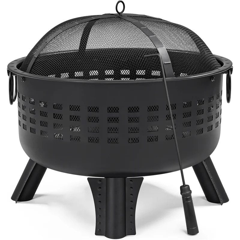 Ilema 23.5" H x 25" W Outdoor Fire Pit | Wayfair North America
