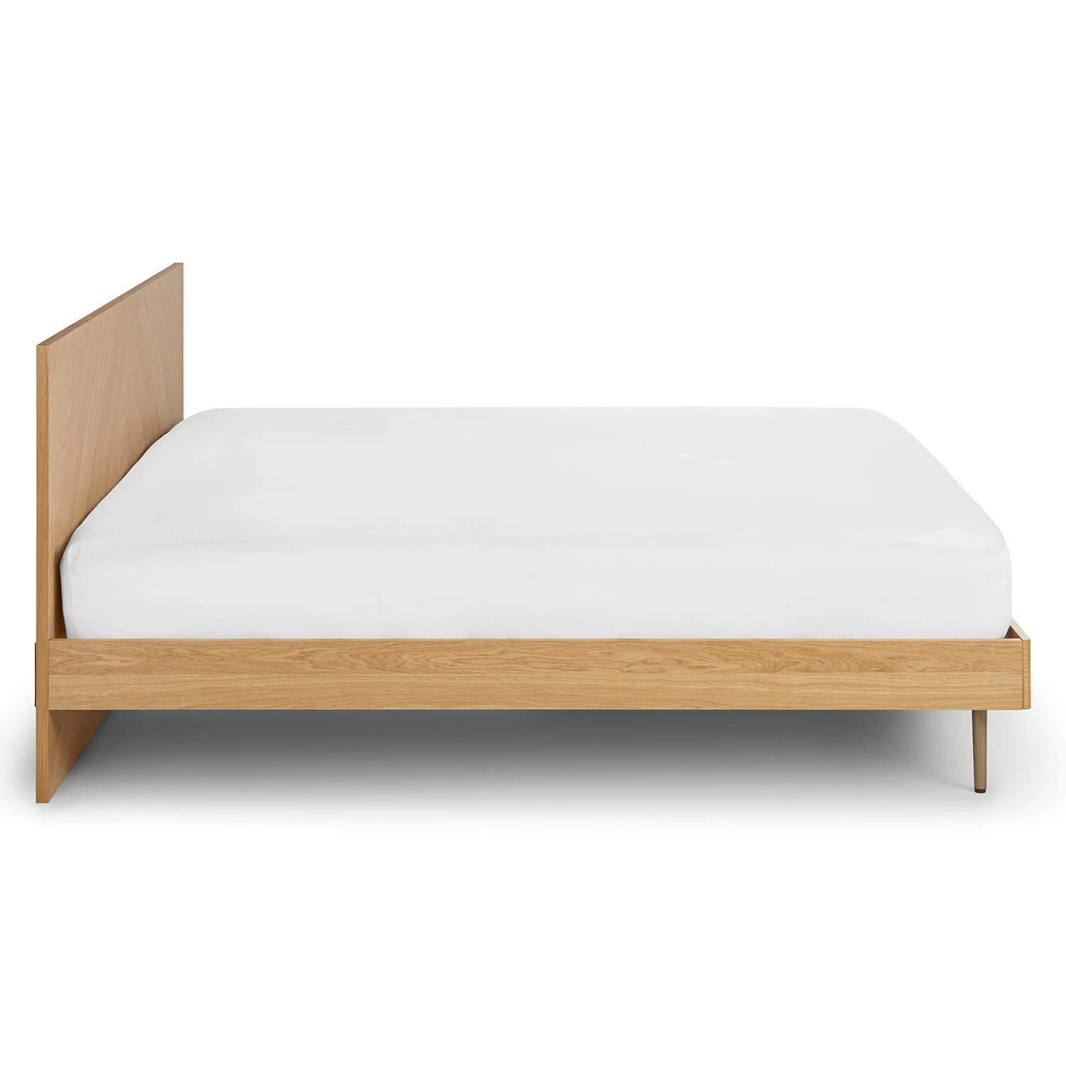 Nera King Low Profile Bed - Oak | Article