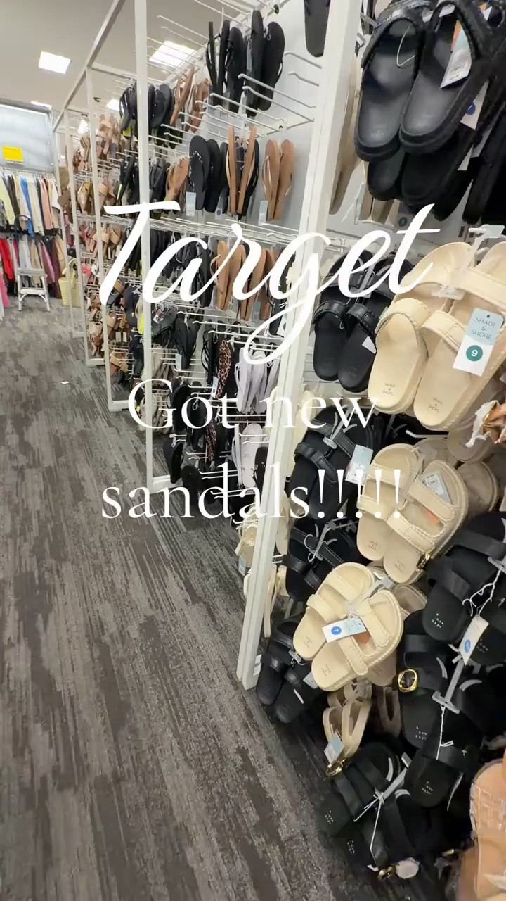 The new Target sandals are giving effortless chic ✨ Minimal straps, neutral tones, and designer-inspired details that make every outfit look more elevated. Cute, affordable, and perfect for summer vacations, brunch, or everyday wear.

#TargetStyle #TargetSandals #TargetFinds