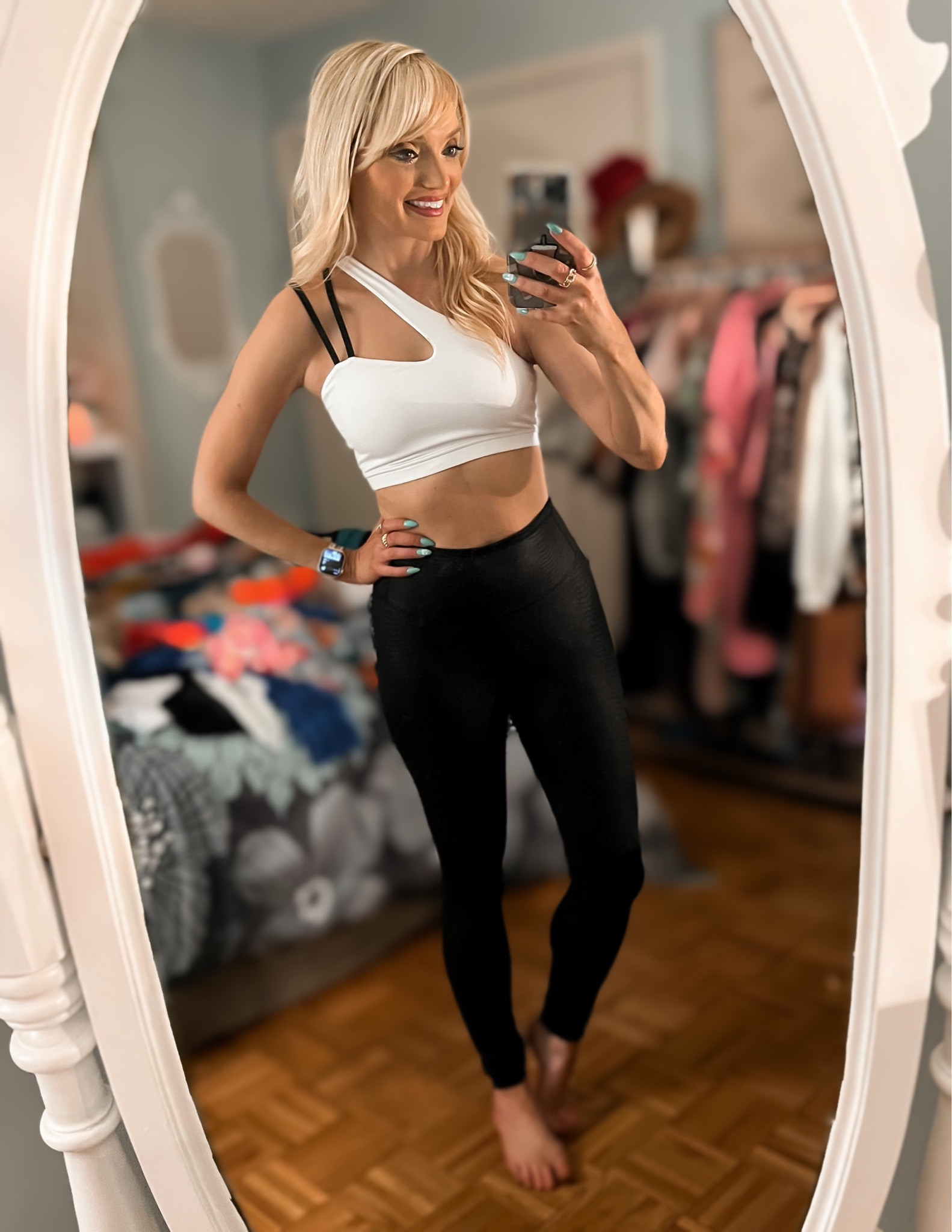 One shoulder sports bra - unique sports bra - fitness fashion - workout clothes - workout outfit - Amazon Fashion - Amazon finds - Amazon favorites 

#LTKfit #LTKunder50 #LTKstyletip