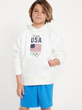 Team USA Graphic Gender-Neutral Pullover Hoodie for Kids | Old Navy (US)