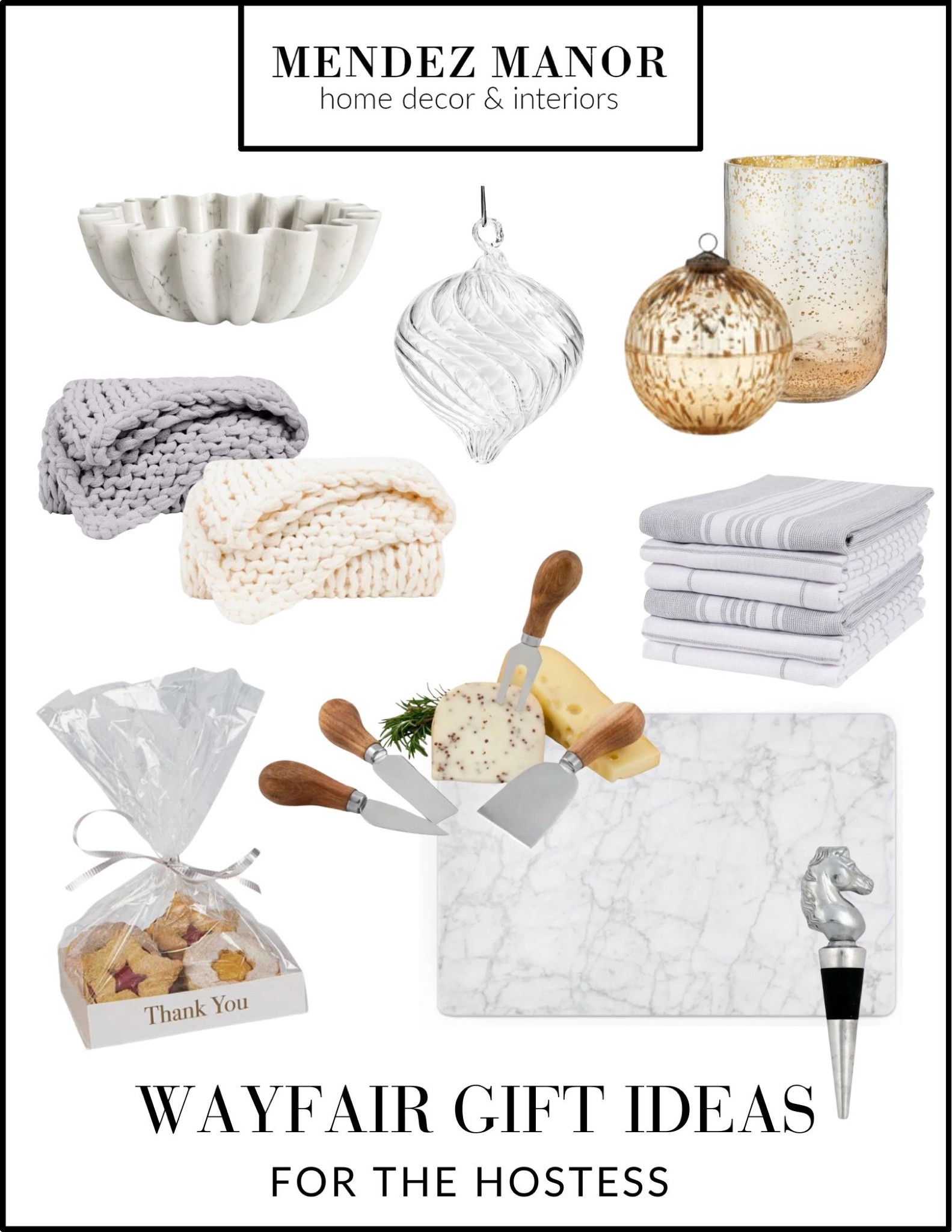 Wayfair gifts for the hostess in your life this season. 

#LTKHoliday #LTKGiftGuide #LTKFindsUnder50