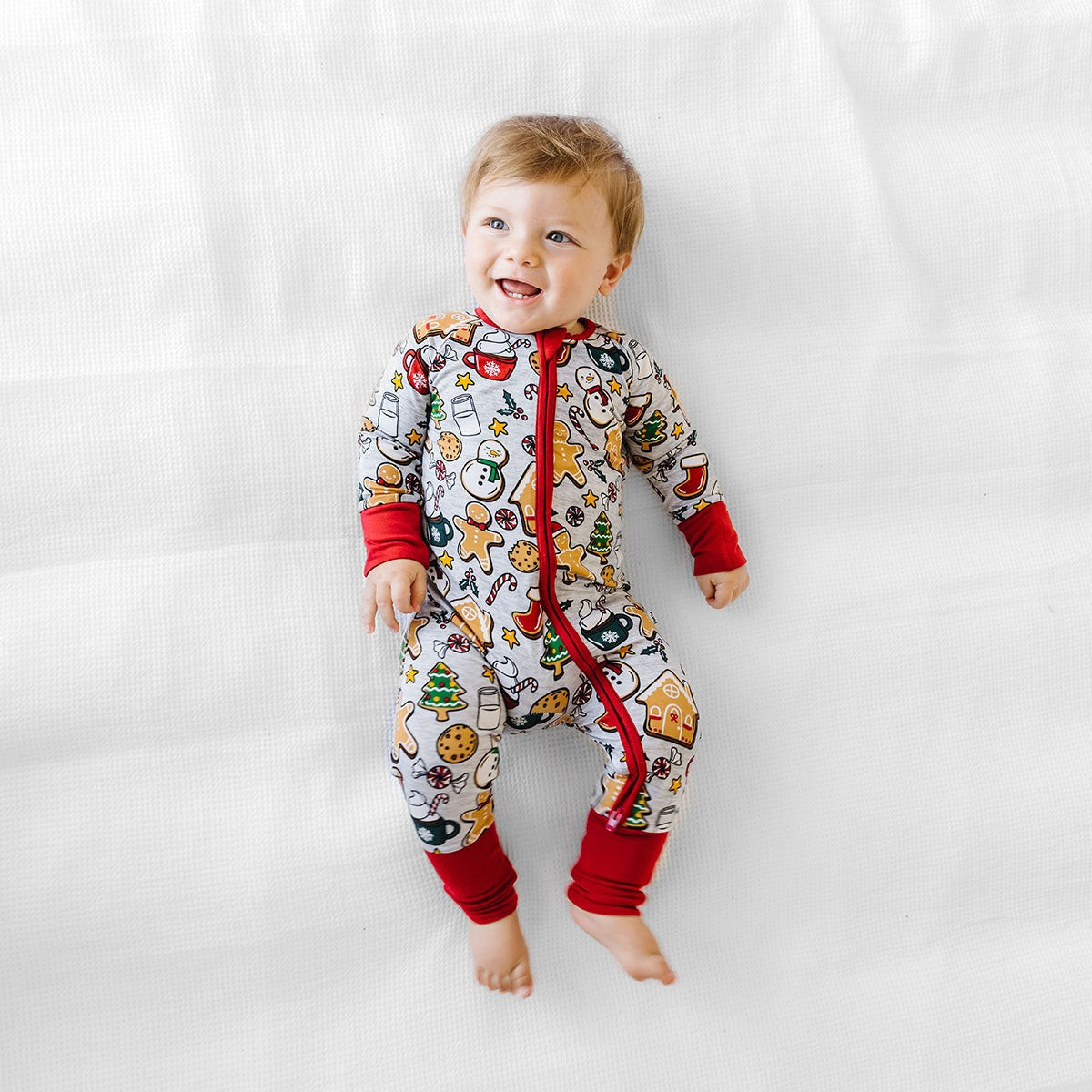Holiday Treats Bamboo Viscose Zippy | Little Sleepies
