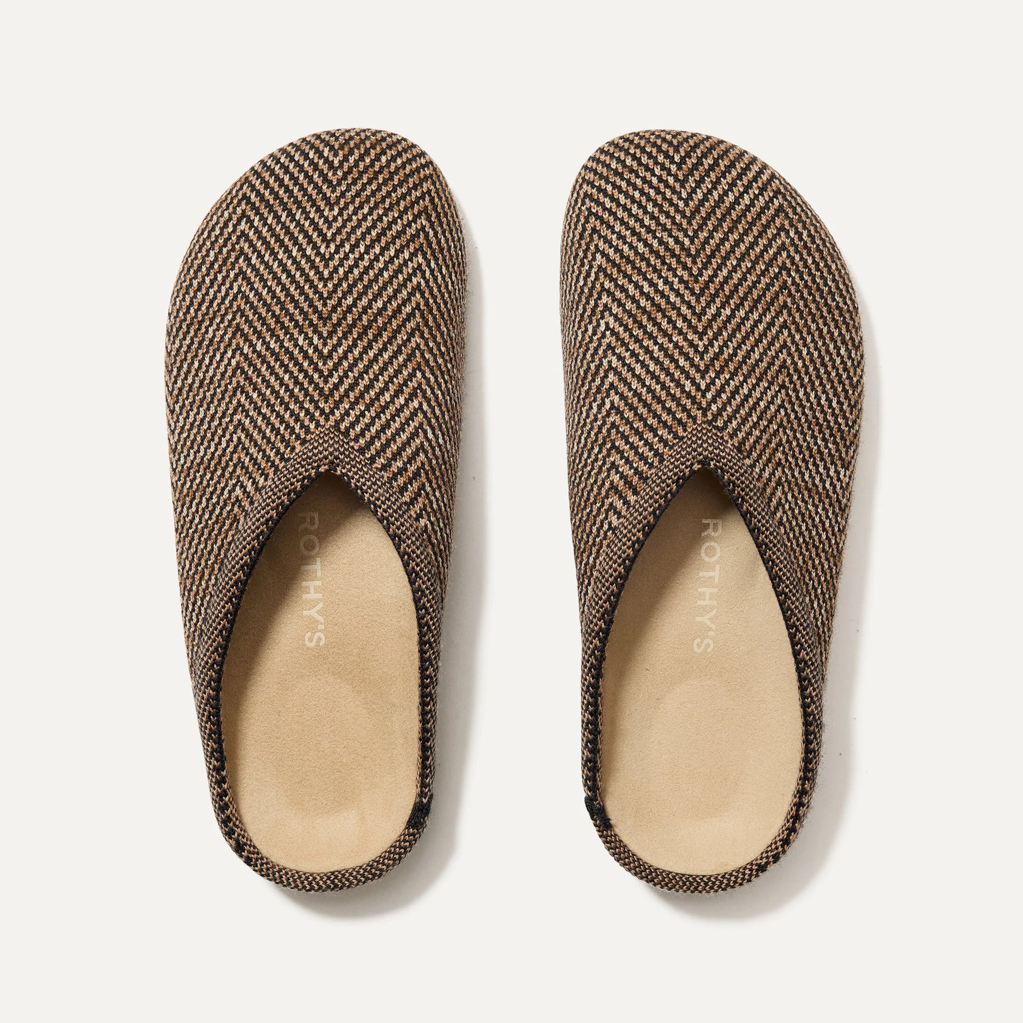 The Casual Clog in Spice Herringbone for Women | Rothy's | Rothy's