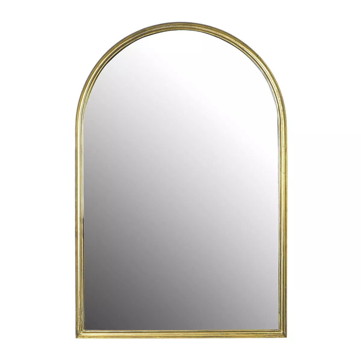 Arched Metal Wall Mirror Gold - Storied Home | Target