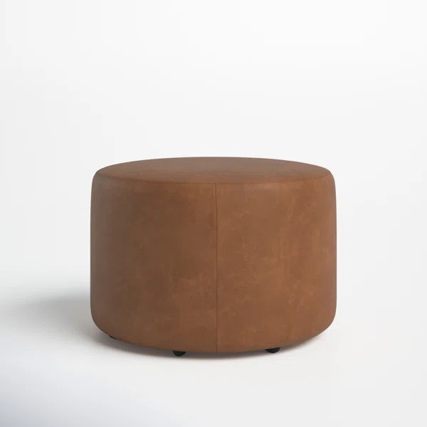 Danva Leather Ottoman | Wayfair North America
