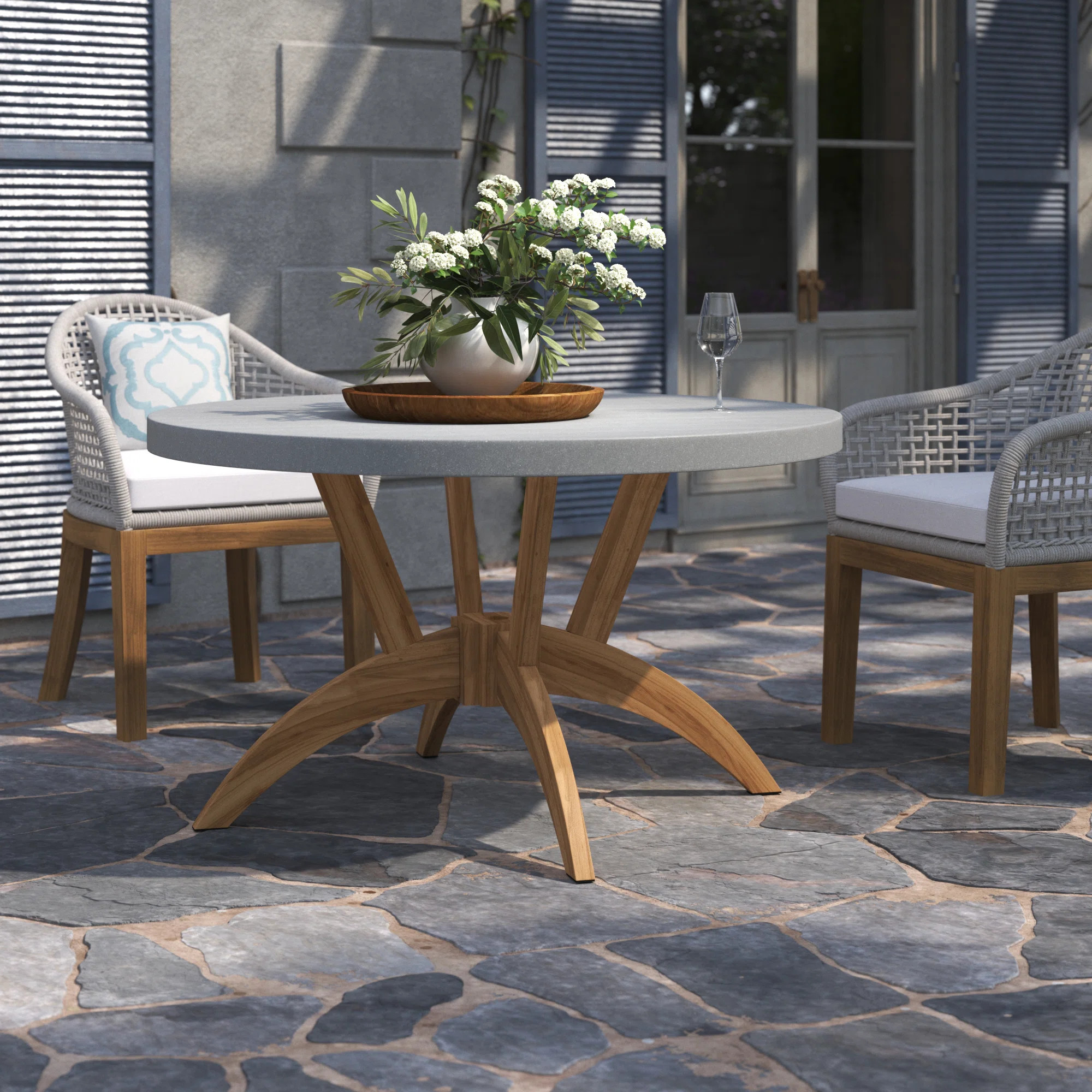 Carter Teak Dining Table | Wayfair North America