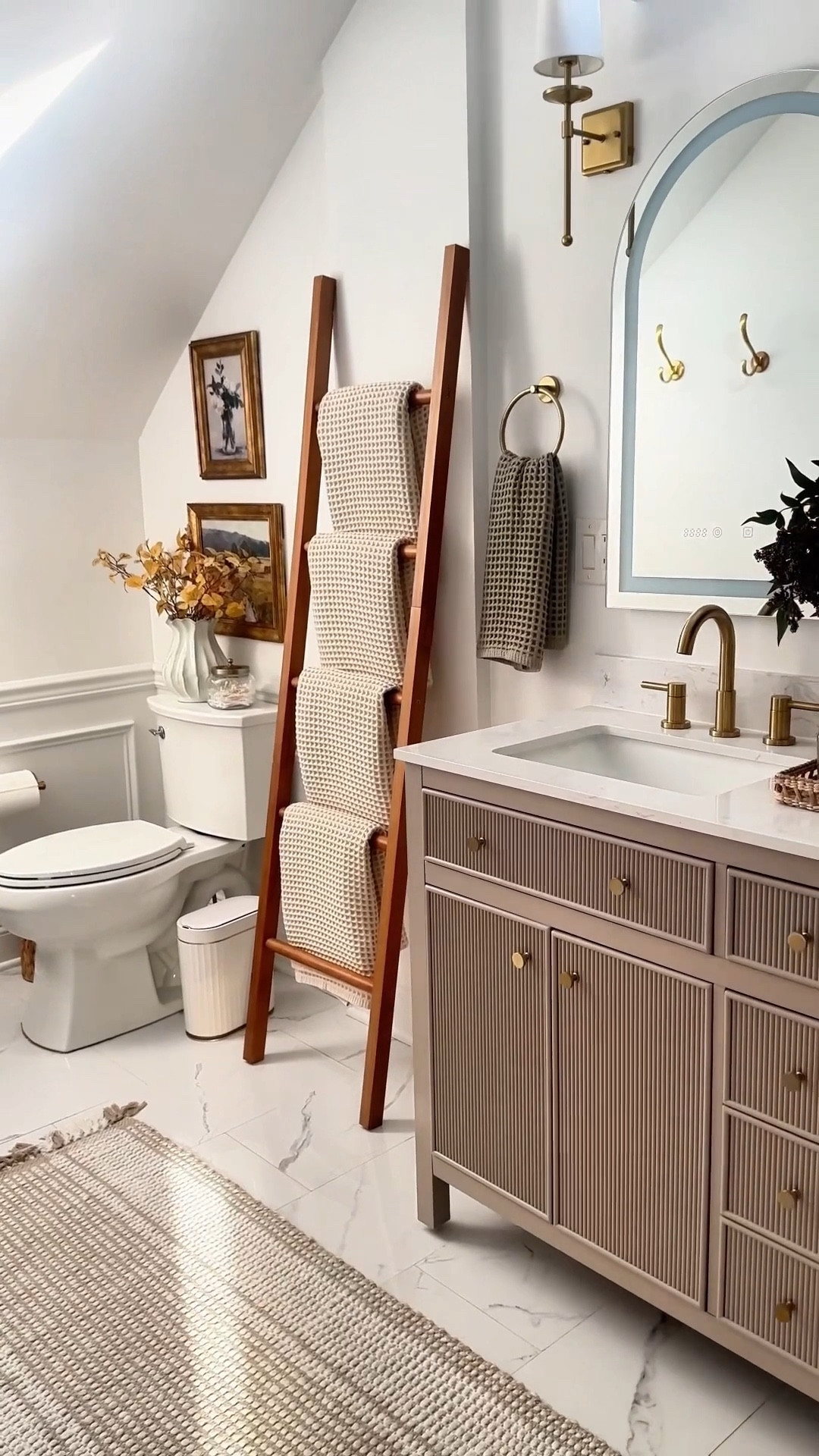 My all-time favorite towels 🙌 These waffle knit ones look so high-end, but they’re actually such a good designer look for less… and are 30% off! They’ve held up so well and instantly give the bathroom that spa vibe.



#BathroomRefresh #DesignerLookForLess #LTKHome #TargetFinds #HomeFavorites


#LTKHome #LTKFindsUnder50