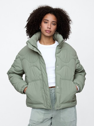 Quilted Nylon Jacket | Gap Factory