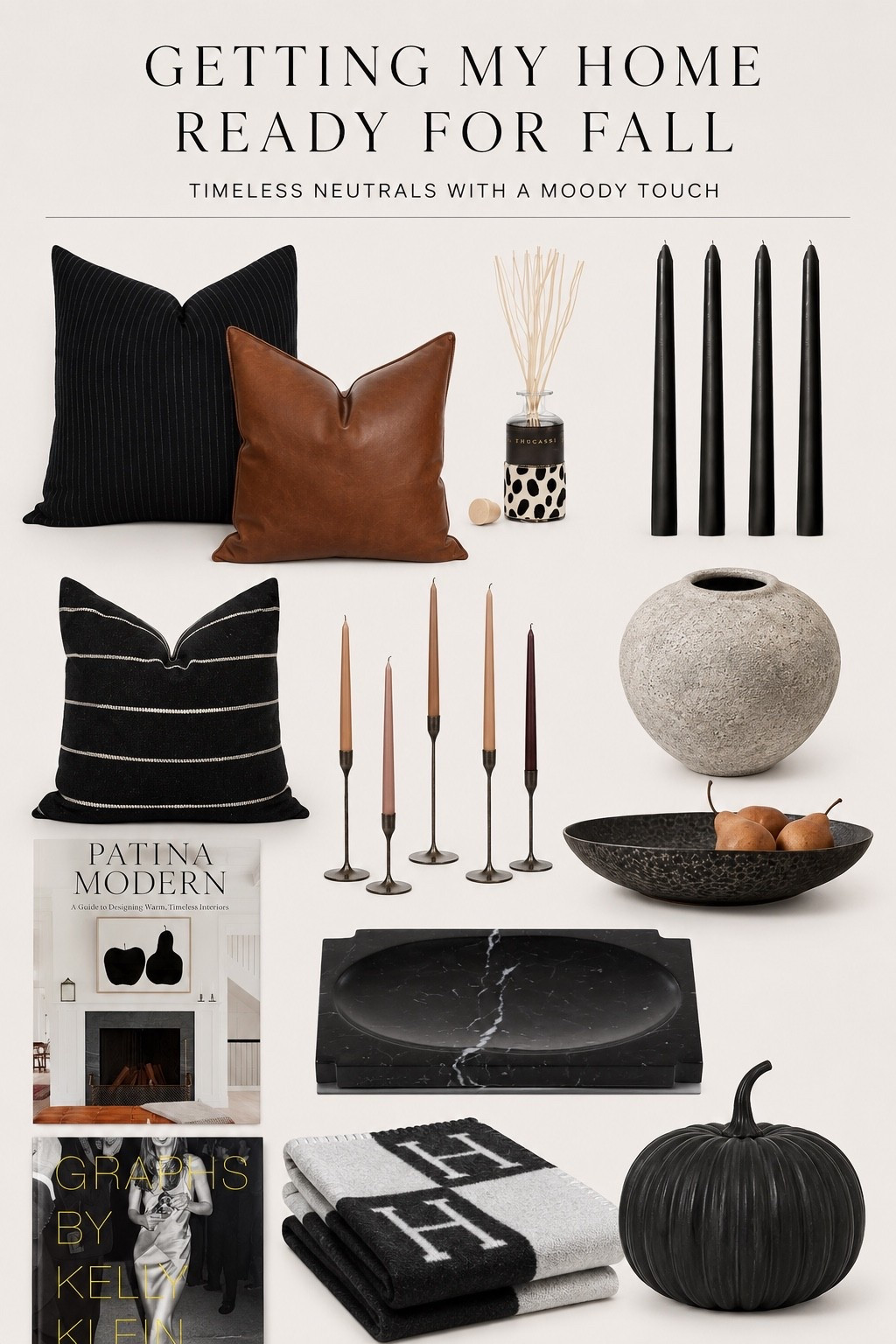 Getting My Home Ready for Fall | Timeless Neutral Favorites

These are the home decor pieces I’ll be reaching for as I transition our home into fall. Think rich black accents, warm cognac tones, cozy textured pillows, timeless candles, sculptural ceramics, and coffee table favorites—all creating that collected, elevated look I love. If you’re decorating with a neutral palette and want your home to feel warm, layered, and inviting this season, these are some of my favorite finds.

#LTKHome #LTKSaleAlert #LTKSeasonal