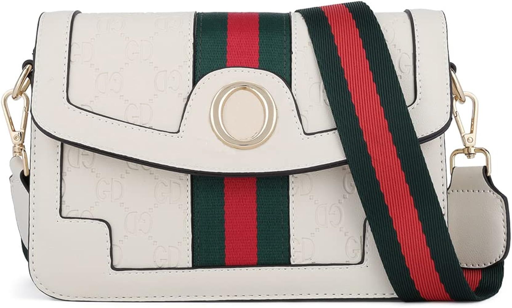 Crossbody Bags for Women Shoulder Designer Leather Purses Handbags Clutch Pouch Satchel | Amazon (US)