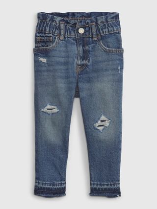 Toddler Organic Cotton Just Like Mom Jeans | Gap (US)