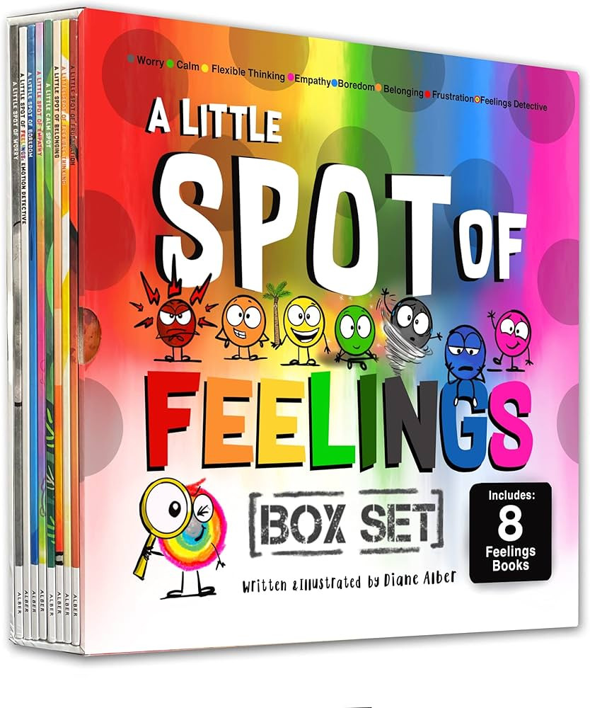 A Little SPOT of Feelings 8 Book Box Set (Book 25-32: Empathy, Frustration, Calm, Belonging, Worr... | Amazon (US)