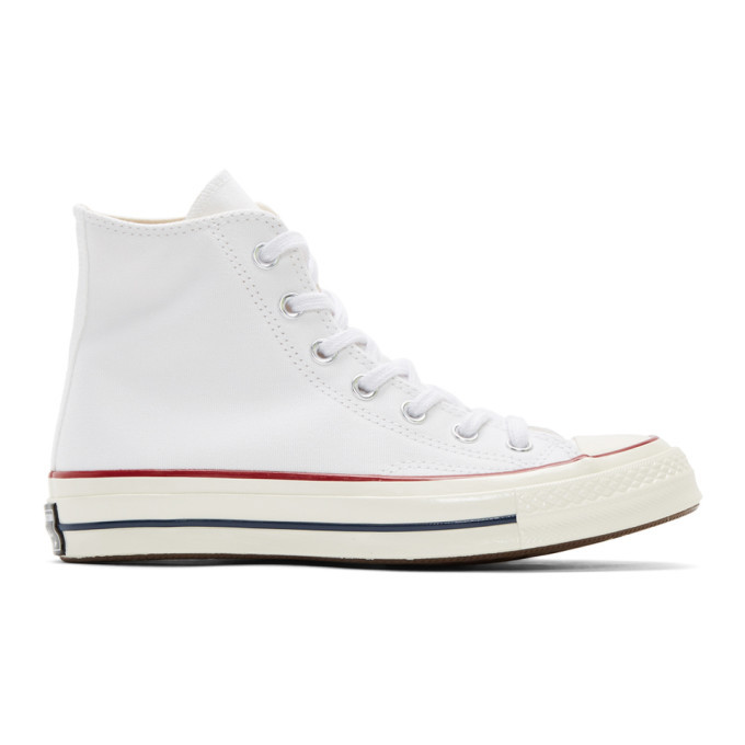 Converse White Chuck 70 High Sneakers | SSENSE 