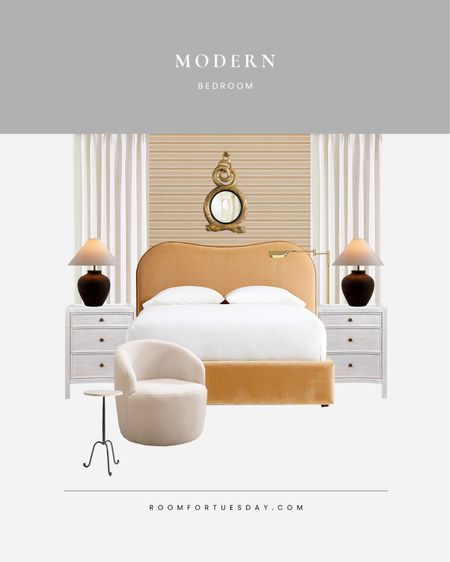 Curated design pairings : layered modern bedroom 

#interiordesign #bedroomdesign #bedroomfurniture #furniture 

#LTKFind #LTKstyletip #LTKhome