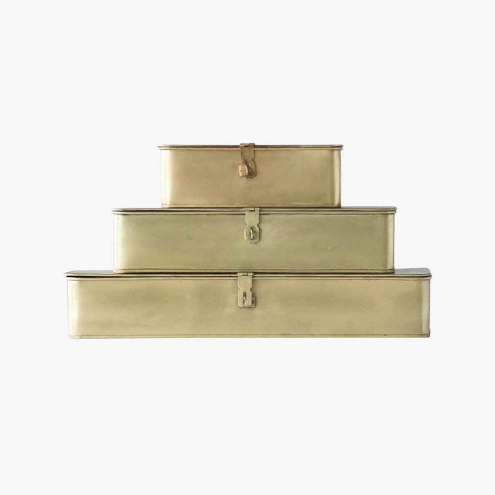 Brass Finish Box Set | Dear Keaton