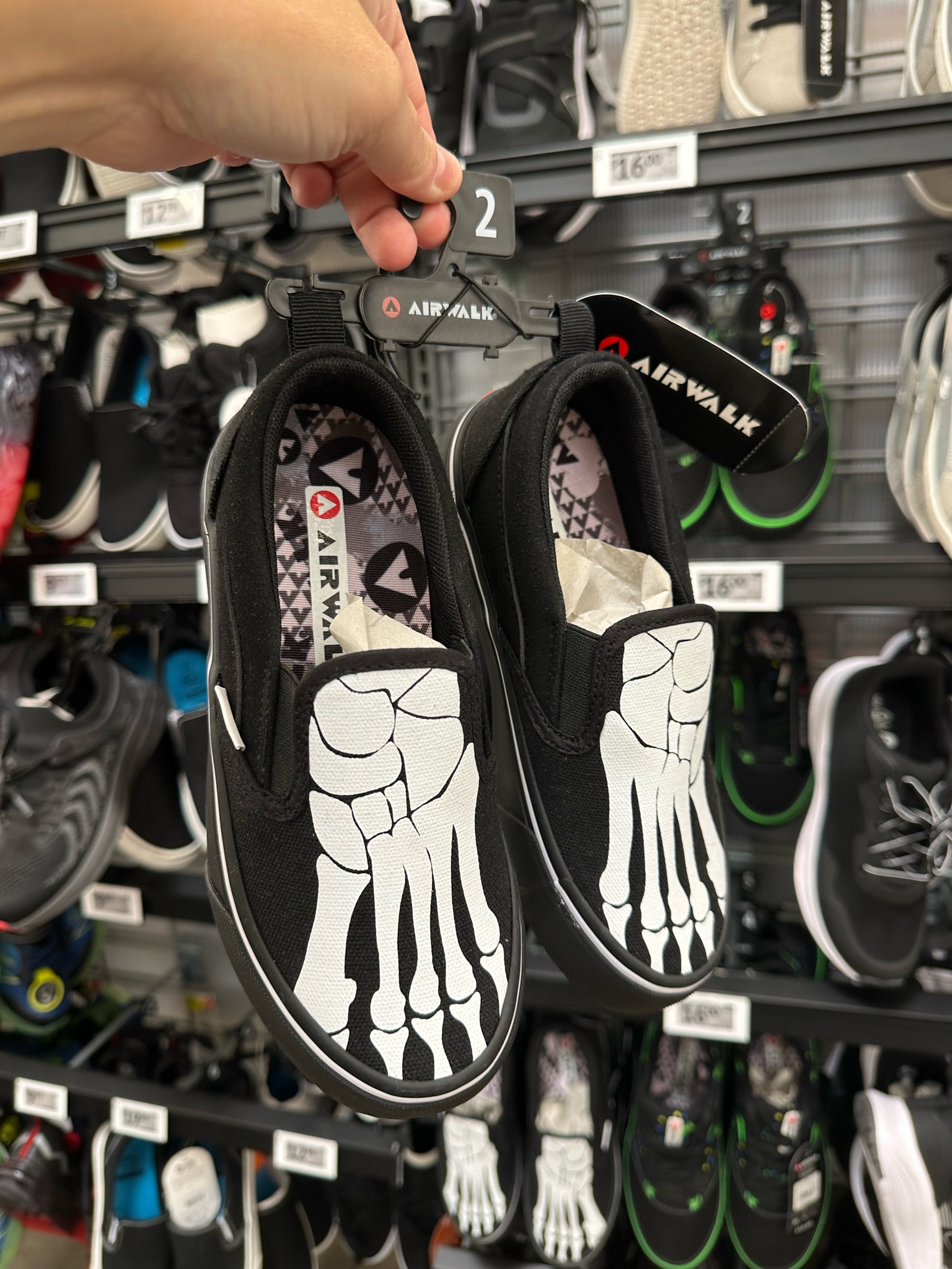 The cutest kids skeleton slip on shoes at @walmart @walmartfashion

#LTKKids #LTKShoeCrush #LTKSeasonal