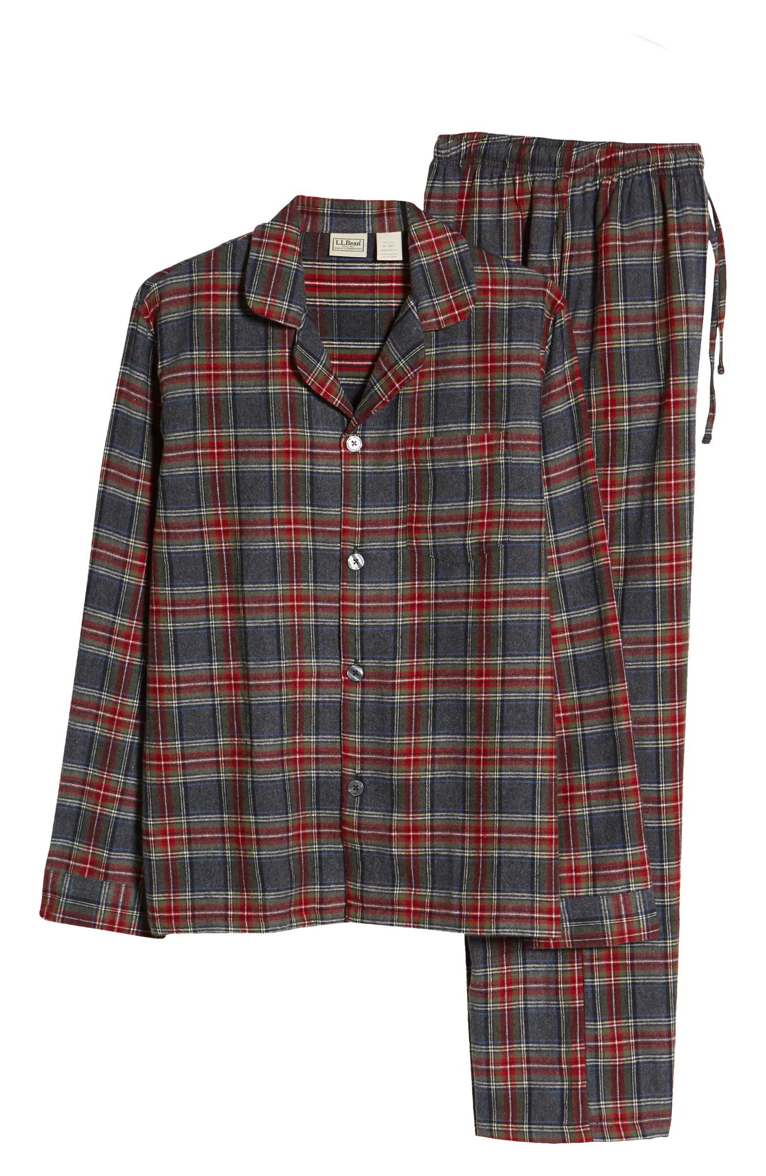 Men's Scotch Plaid Flannel Pajamas | Nordstrom