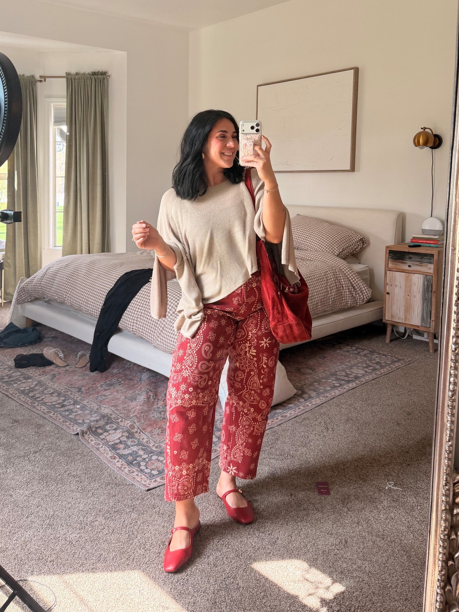 Early fall outfit inspo :) pants are a fp lookalike from Amazon! Perfect for casual date night outfit, teacher outfit?

#LTKSeasonal #LTKMidsize #LTKootd