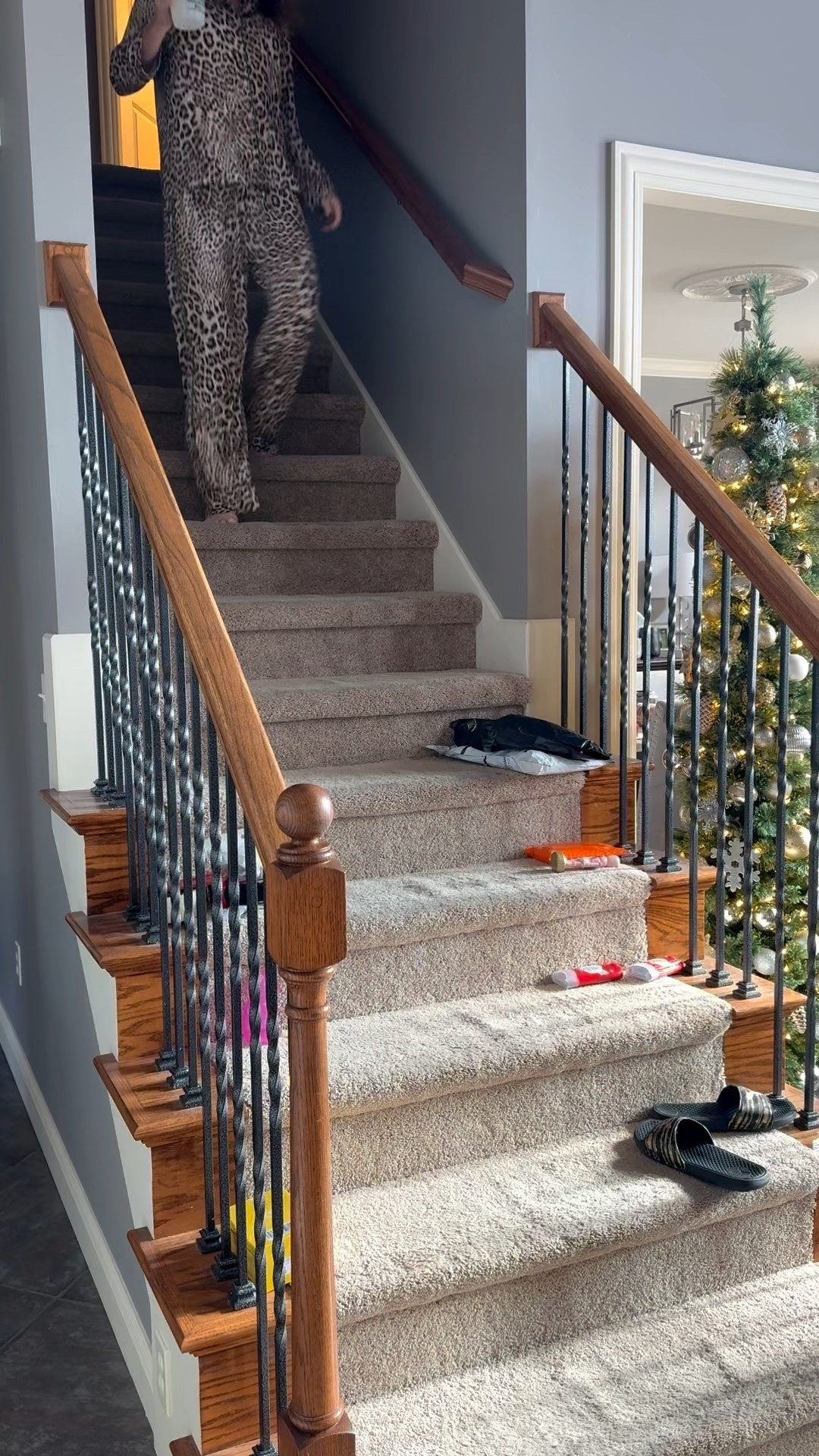 Typical morning routine as a stay at home mom & content creator! #pajamas #leopard #vlog day in the life, #grwm  #momlife

#LTKdayinmylife #LTKmomlife #LTKmorningroutine