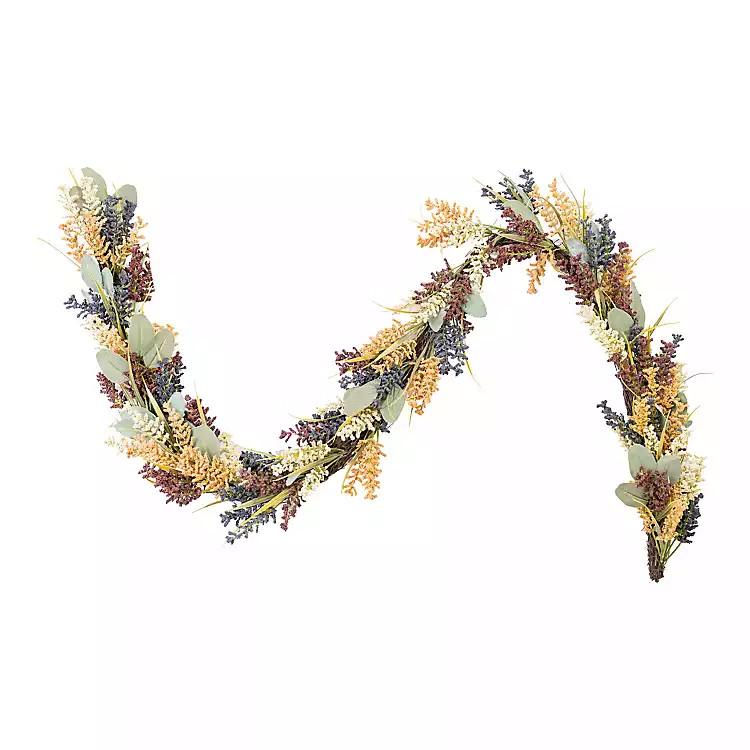 Tricolor Wheat Fall Garland | Kirkland's Home