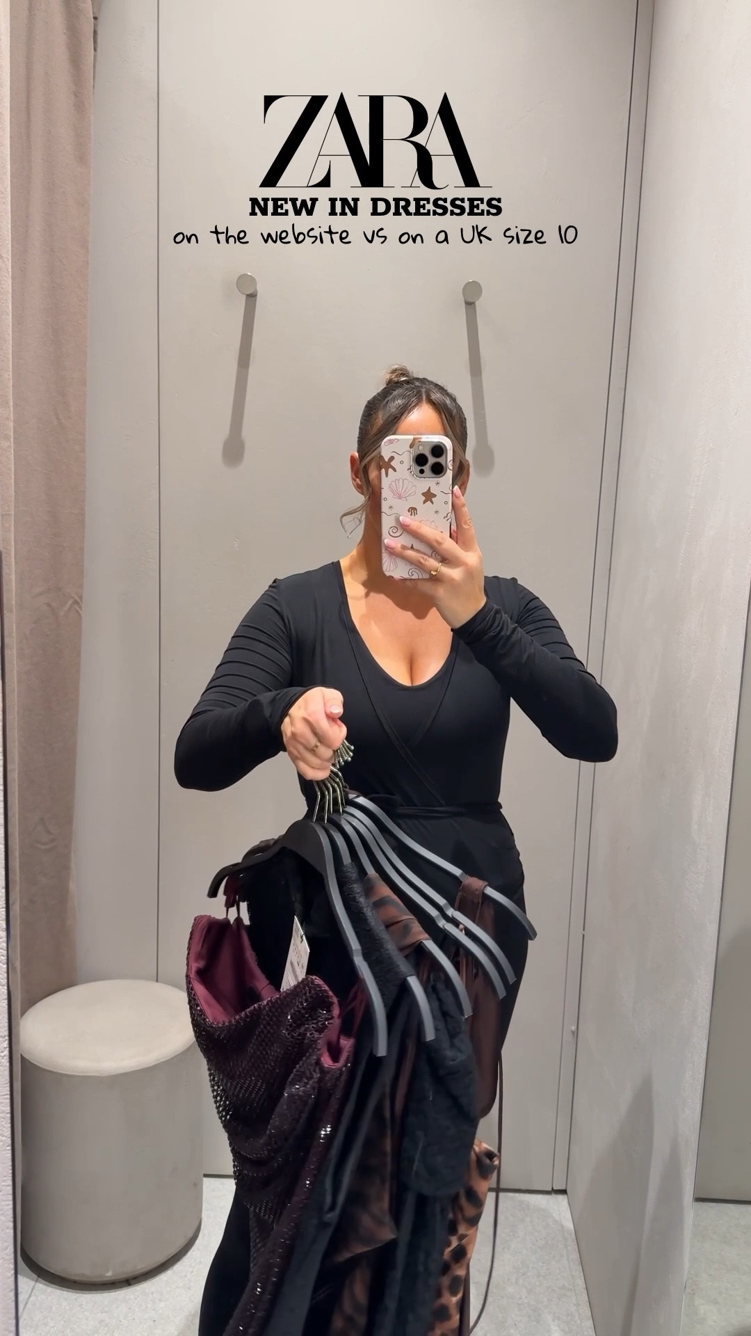 ZARA NEW IN DRESSES TRY ON 👗 

I’m a UK size 10, 5ft4 and I’m wearing a medium in everything!

I’d say the burgundy dress comes up big so I could have tried on the small for a more snug fit as it’s quite heavy so felt it needed to be a bit tighter to stop it falling down!

autumn outfits UK, dresses, party dresses, evening dresses, wedding guest dress, Zara try on haul, Zara haul

#LTKdresses #LTKautumn #LTKpartywear