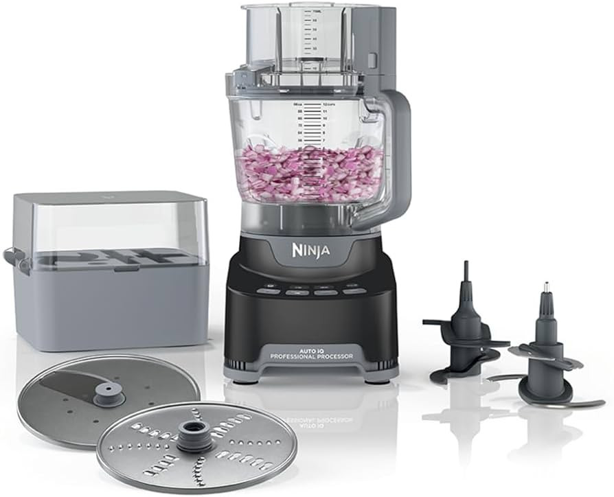 Ninja NF705BRN Professional XL Food Processor, Storage Box, 1200 Peak-Watts, 4-in-1, Chopping, Sl... | Amazon (US)