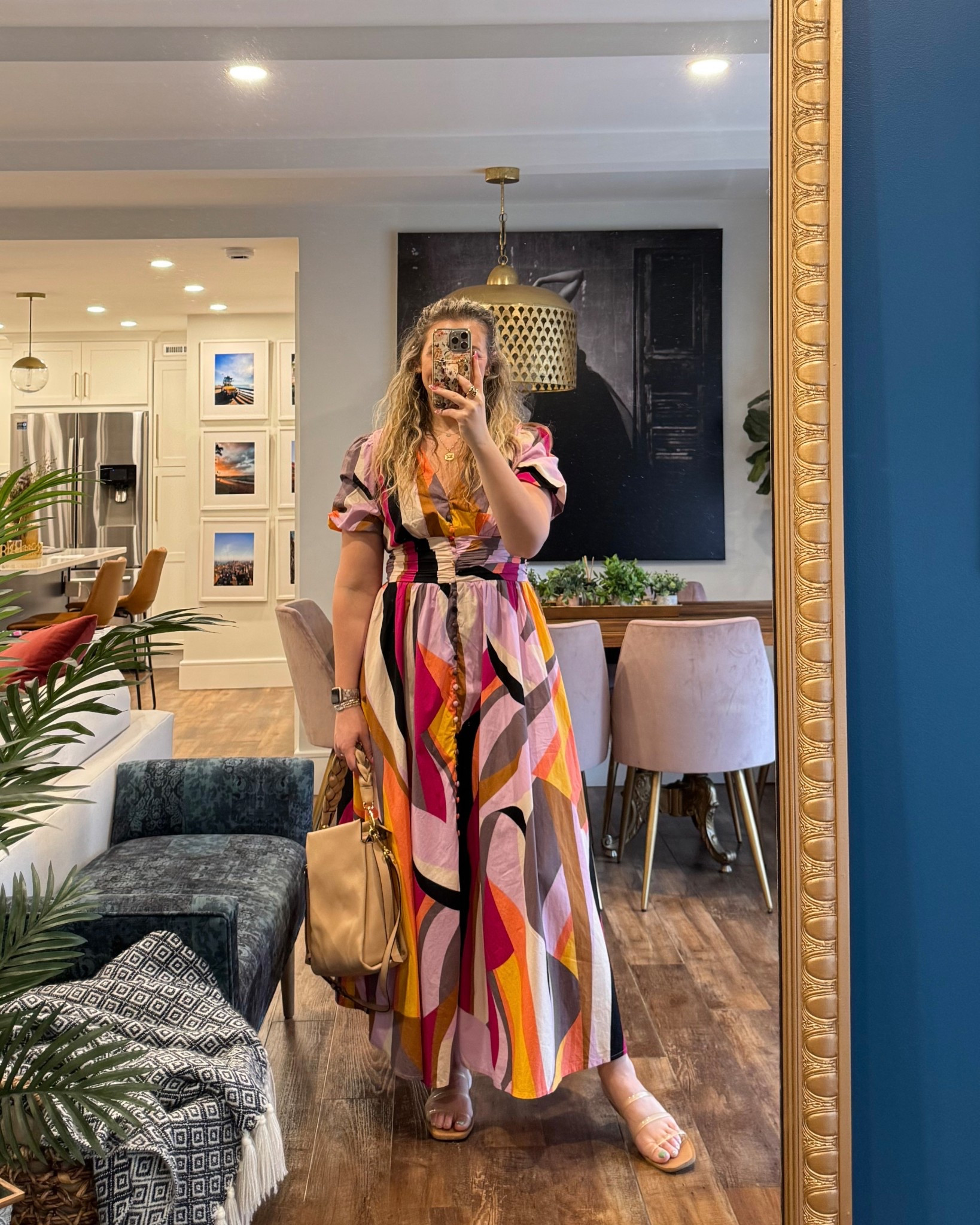 Anthropologie Katerina dress wearing a medium, runs a little big 

#LTKSeasonal #LTKStyleTip #LTKMidsize