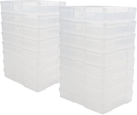 Novelinks Photo Case 4" x 6" Photo Box Storage - 16 Inner Photo Keeper Photo Organizer Cases Phot... | Amazon (US)