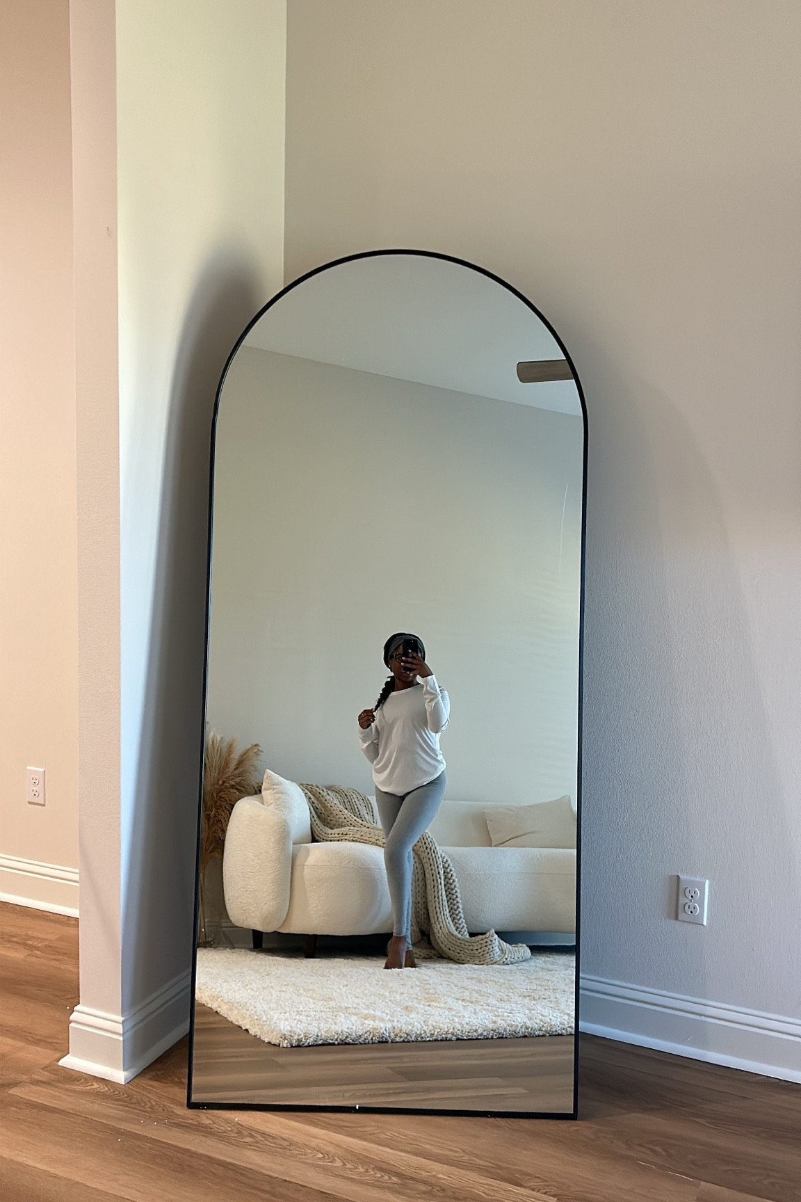 76 x 34 floor mirror!