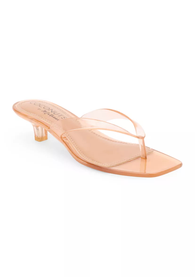 Margo Kitten Heel Thong Sandals | Belk