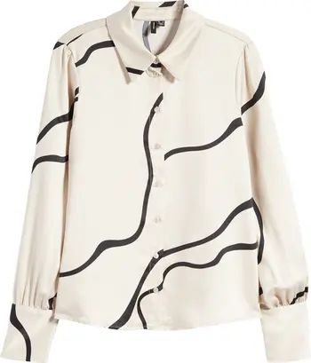 Merle Abstract Print Button-Up Shirt | Nordstrom