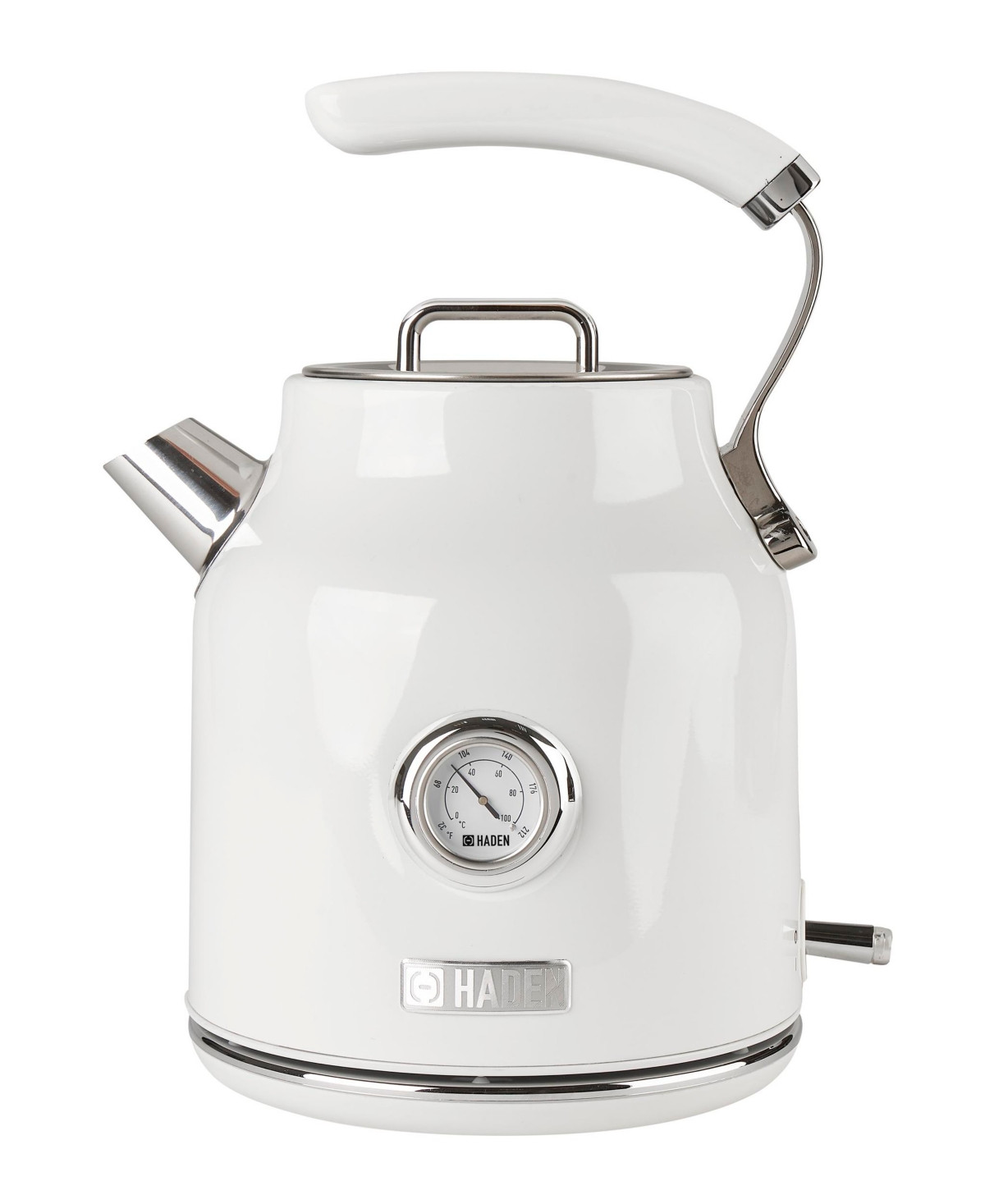 Haden Dorset 1.7 L-7 Cup Electric Cordless Kettle - Ivory/Chrome | Macy's