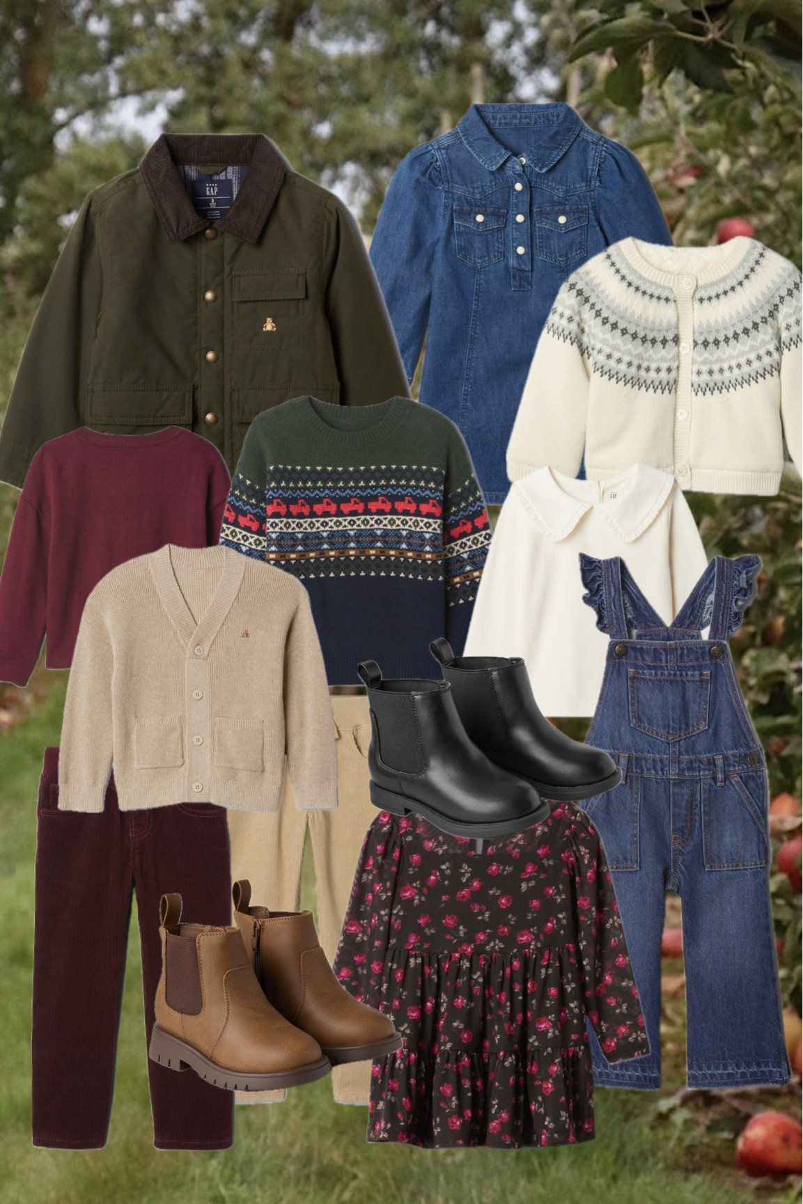 Toddler & little kid Apple picking outfit ideas 

#LTKbaby #LTKautumn #LTKkids