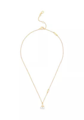COACH Signature Pearl Cherry Pendant Necklace, 16 in | Belk