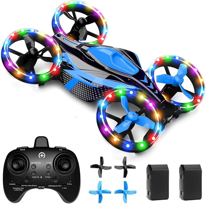 Drones for Kids - Toys for Boys Girls Perfect Christmas and Birthday Gifts - Dual Mode for Land a... | Amazon (US)