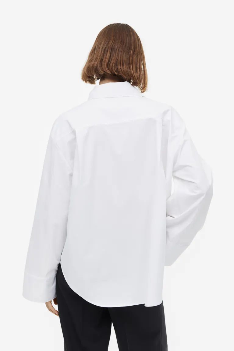 Silk-blend shirt | H&M (DE, AT, CH, DK, NL, NO, FI)