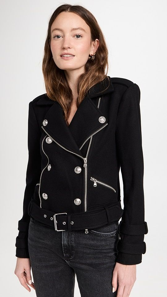 L'AGENCE Billie Belted Jacket | SHOPBOP | Shopbop