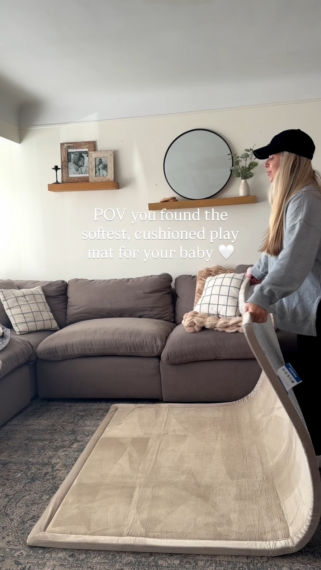 Moms, you NEED this play mat for your baby! It’s soft, cushioned, water-repellent, fall-proof cushion, non-slip. It’s so versatile- can be used as a rug, inside of a play-pen, perfect for yoga for the mamas too. BPA-free + non-toxic 🤍 I’m obsessed !

#LTKBaby #LTKmomlife #LTKHome