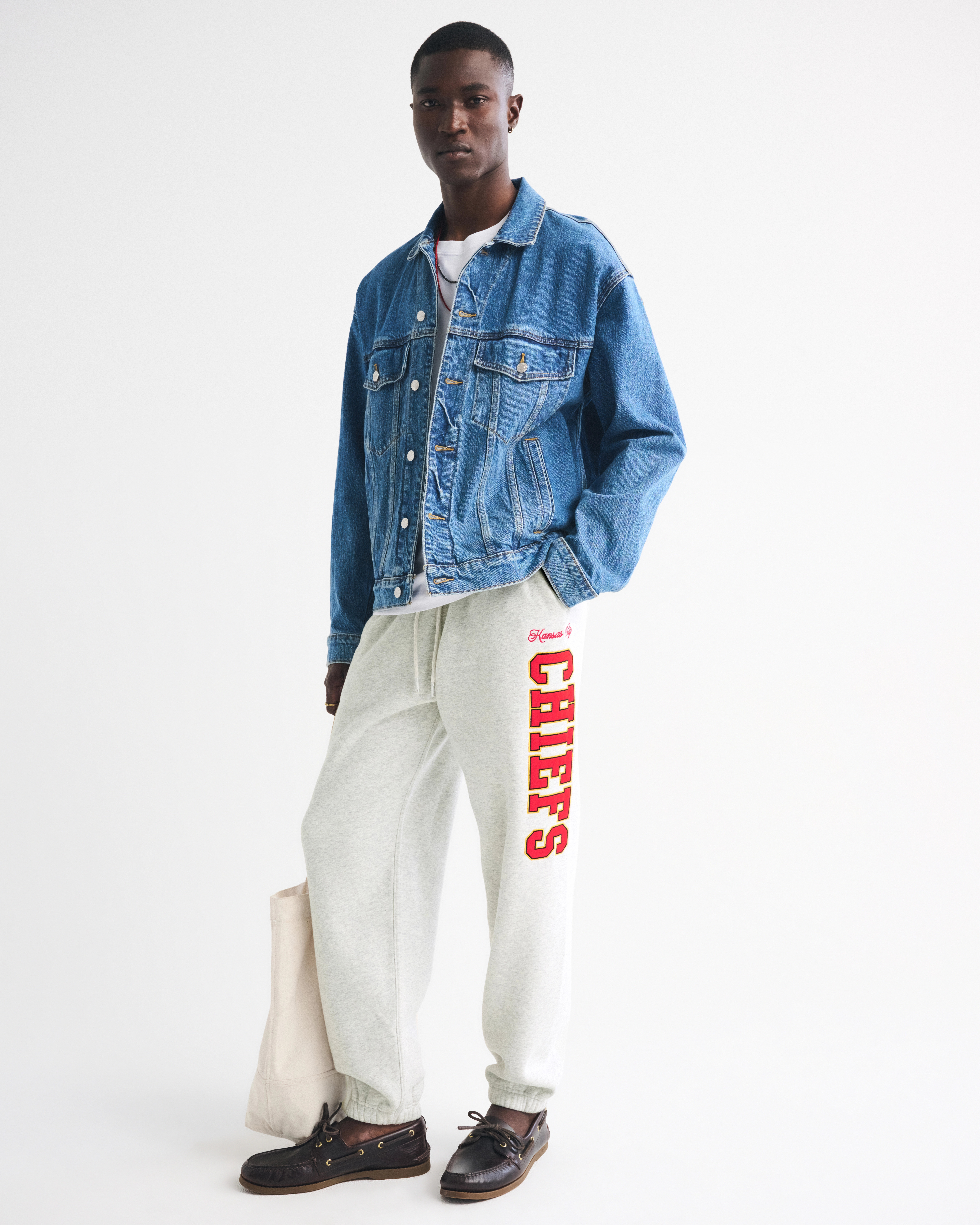 Kansas City Chiefs Baggy Cinched Sweatpant | Abercrombie & Fitch (US)