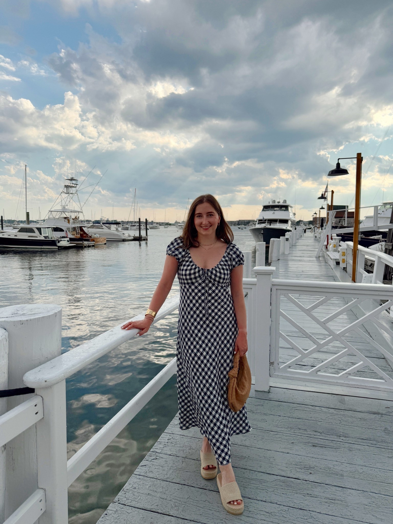 Gap x Doen gingham linen dress, Tuckernuck bottega dupe bag, Matisse espadrille sandals, madewell bone cuff bracelet 

Newport dinner outfit 

#LTKShoeCrush #LTKSeasonal #LTKFindsUnder100