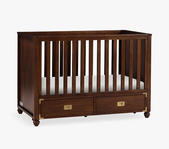 Campaign Convertible Storage Crib | Pottery Barn Kids